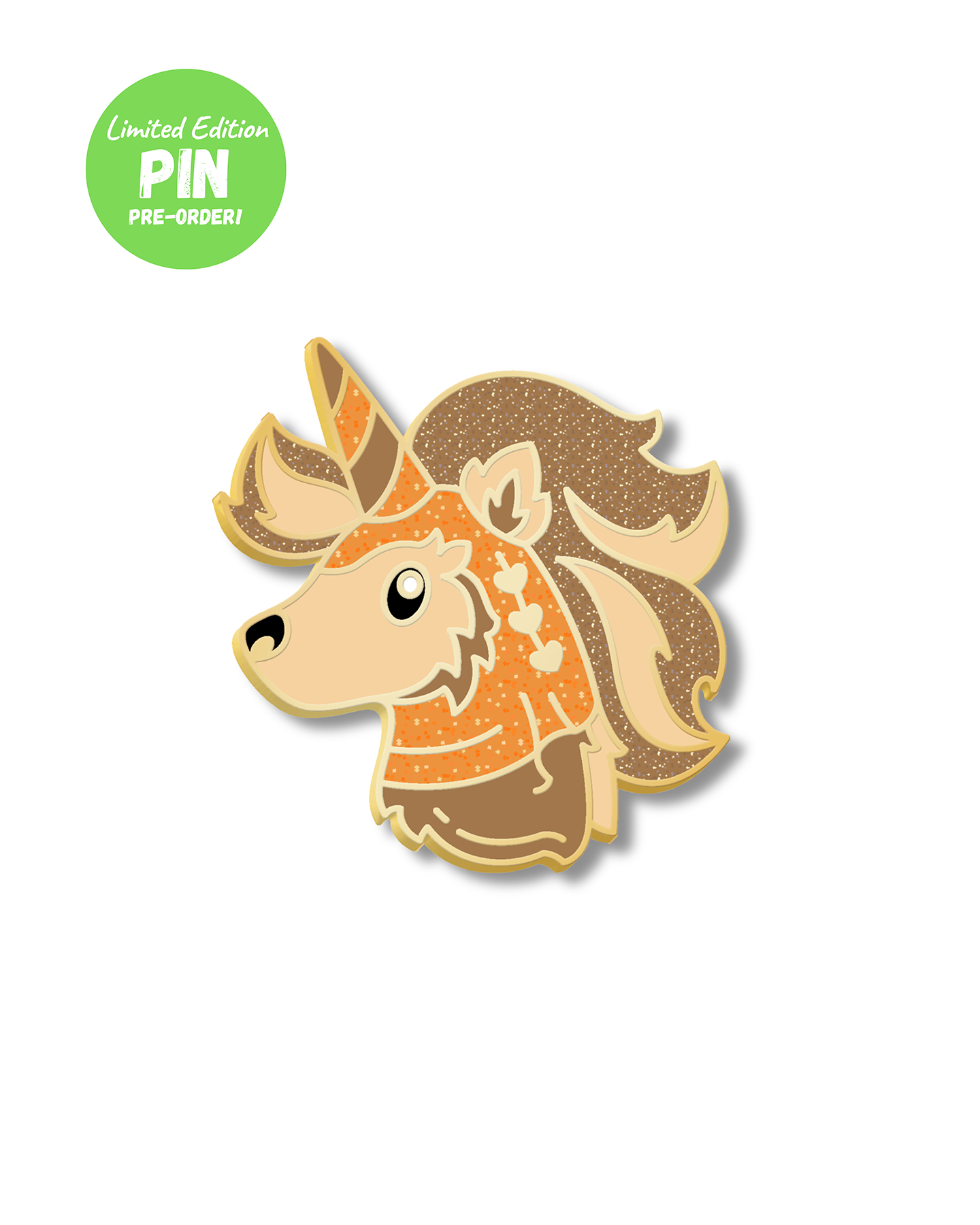 Furriest Friend in the Galaxy Unicorn Enamel Lapel Pin *Pre-Order*