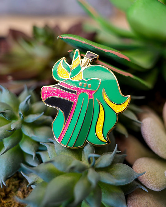 Bounty Hunter Unicorn Enamel Lapel Pin