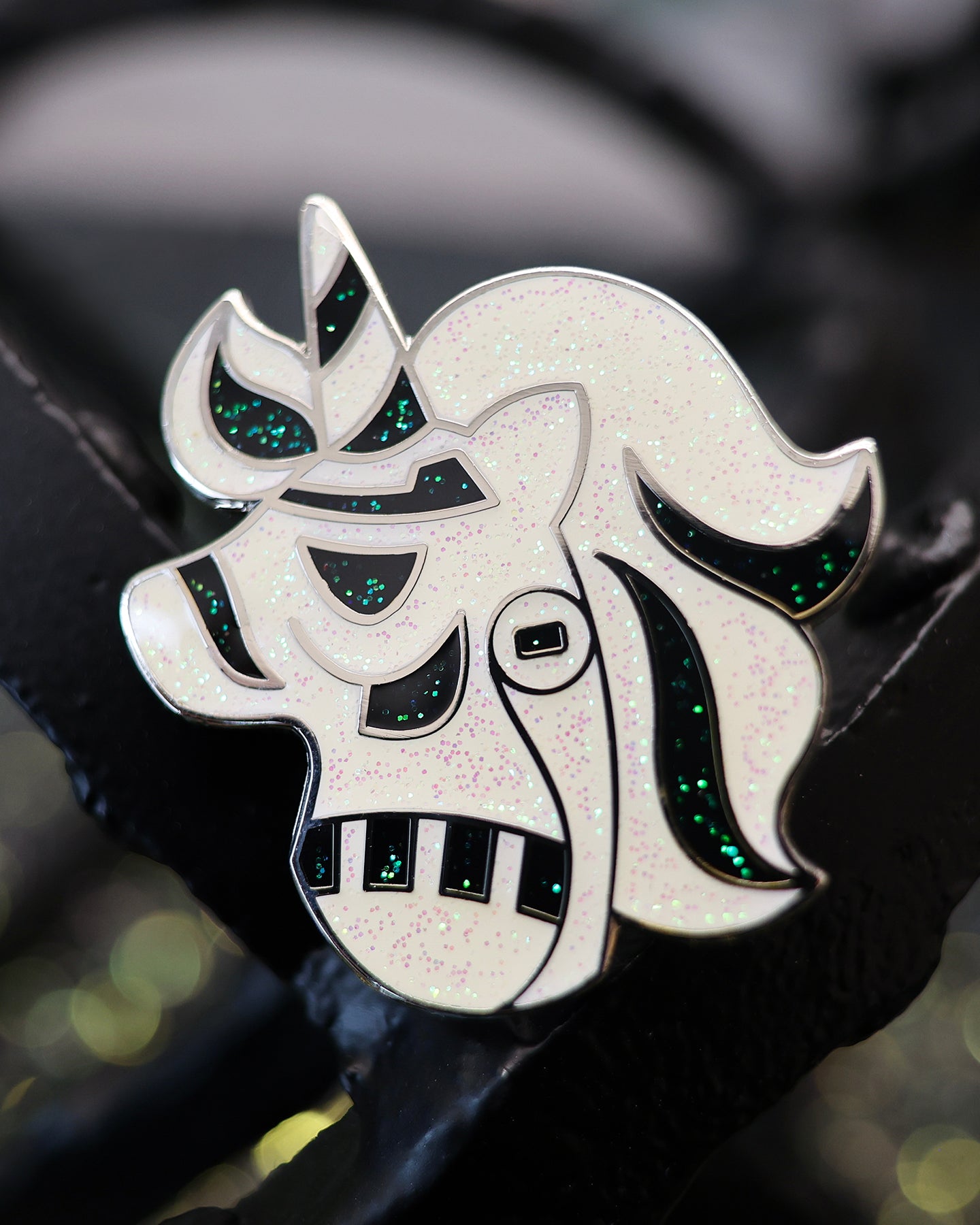 Galactic Unicorn Enamel Lapel Pin