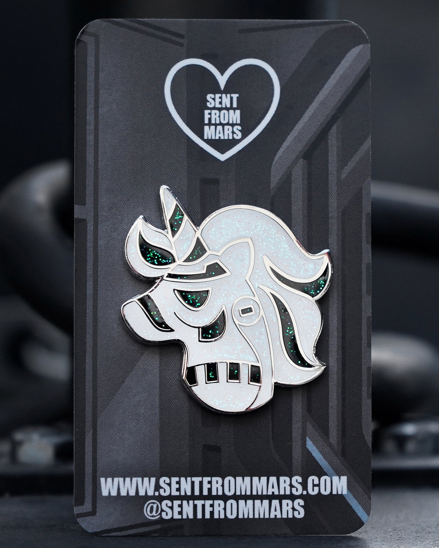 Galactic Unicorn Enamel Lapel Pin