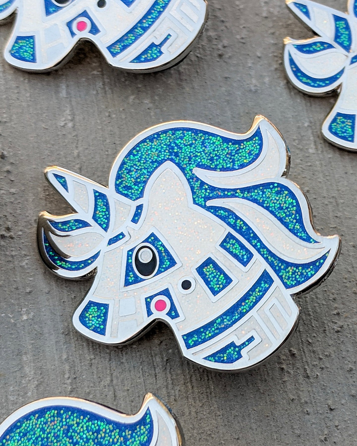 Clever Companion Unicorn Lapel Pin