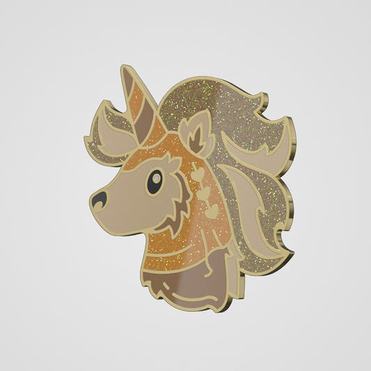 Furriest Friend in the Galaxy Unicorn Enamel Lapel Pin *Pre-Order*